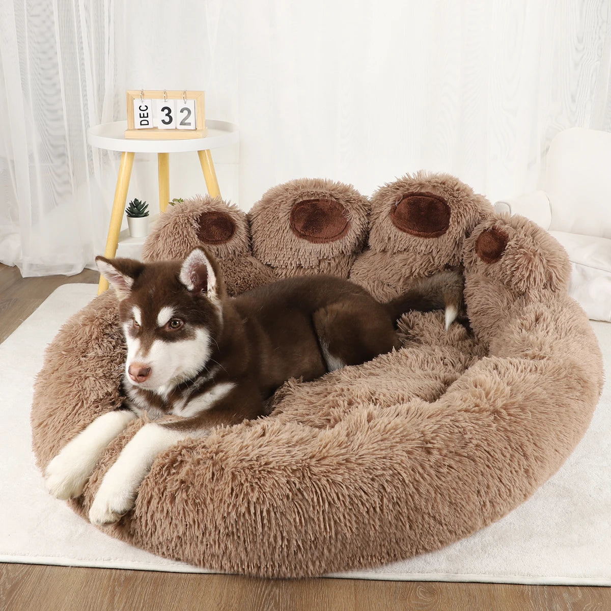 Fluffy Dog & Cat Bed – Cozy Sofa Mat for Pets - Pet Oasis